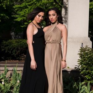 Bronze Prom Dress